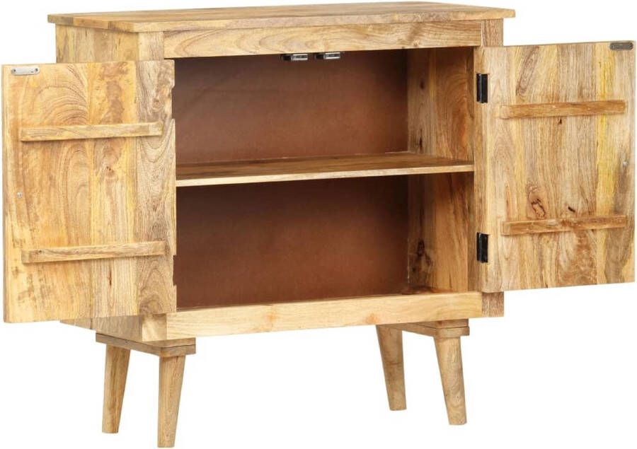 VidaXL -Dressoir-75x35x75-cm-massief-mangohout - Foto 3