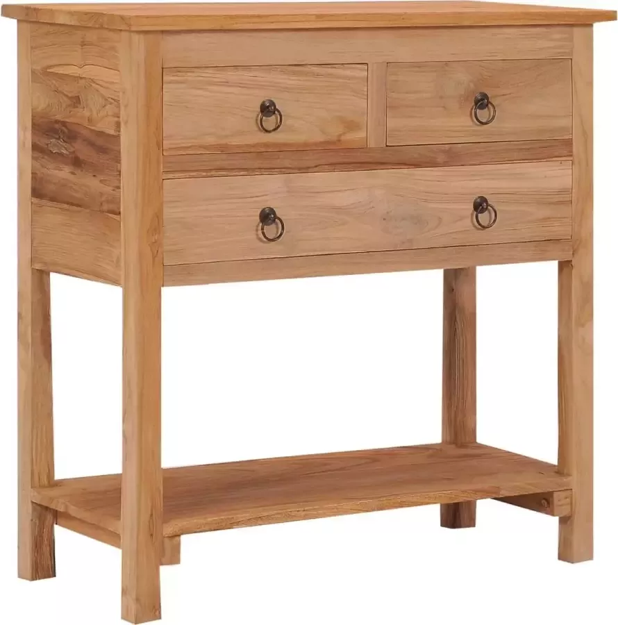 VidaXL -Dressoir-78x35x80-cm-massief-teakhout - Foto 2
