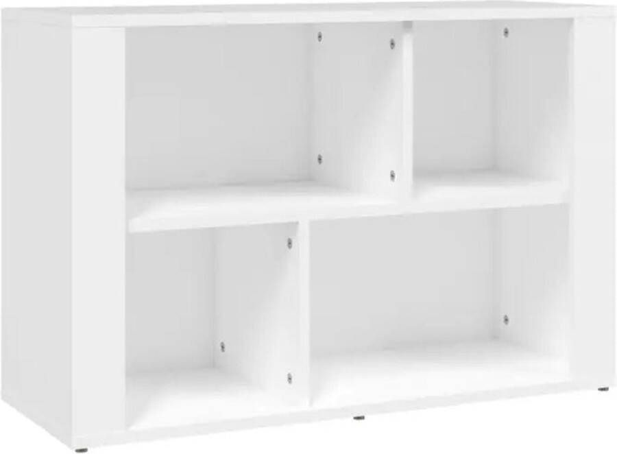 VidaXL -Dressoir-80x30x54-cm-bewerkt-hout-wit - Foto 2