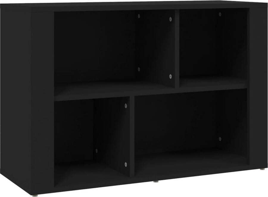VidaXL -Dressoir-80x30x54-cm-bewerkt-hout-zwart