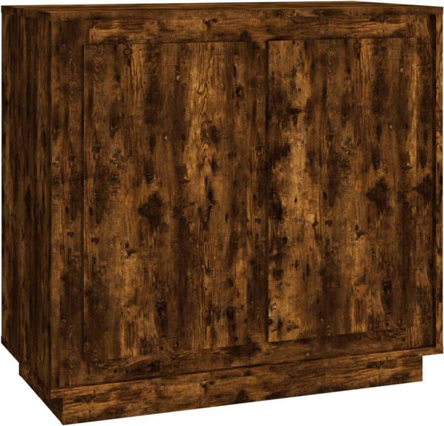 VidaXL -Dressoir-80x34x75-cm-bewerkt-hout-gerookt-eikenkleurig - Foto 2