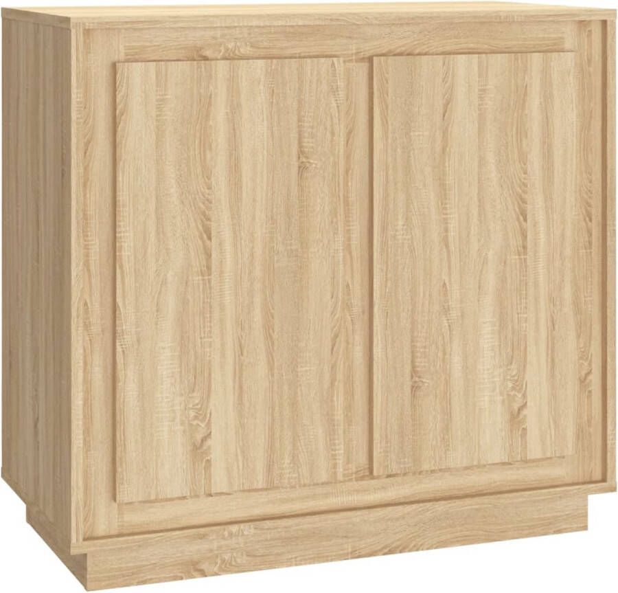 VidaXL -Dressoir-80x34x75-cm-bewerkt-hout-sonoma-eikenkleurig - Foto 2