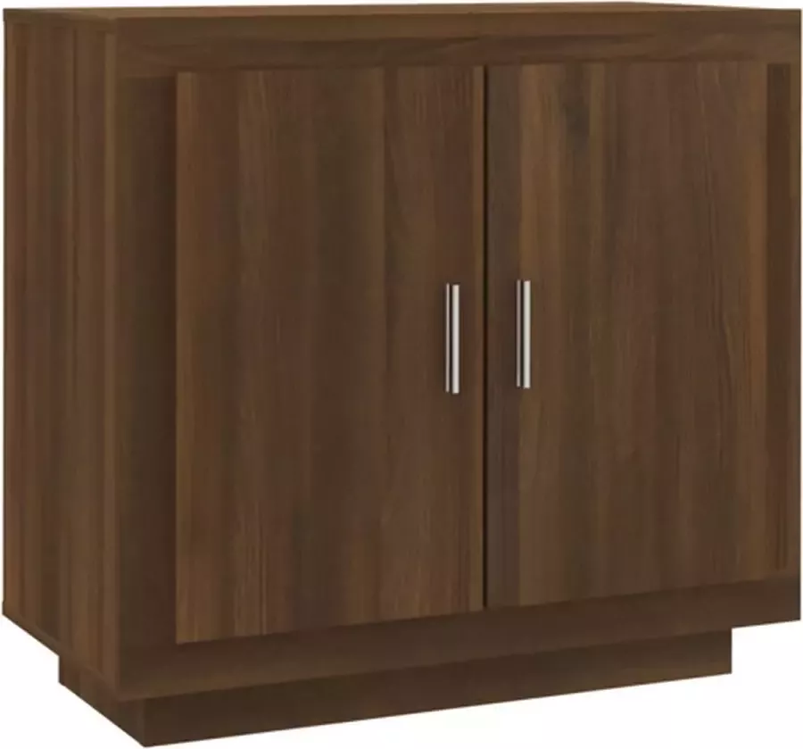 VidaXL -Dressoir-80x40x75-cm-bewerkt-hout-bruineikenkleurig - Foto 3