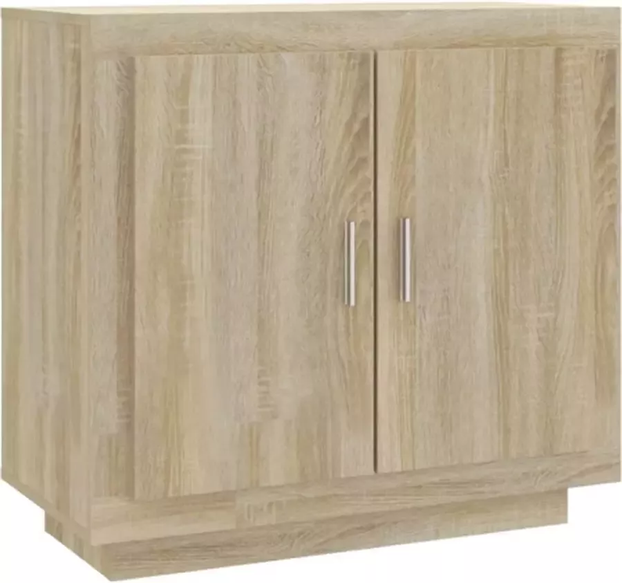 VidaXL -Dressoir-80x40x75-cm-bewerkt-hout-sonoma-eikenkleurig - Foto 2