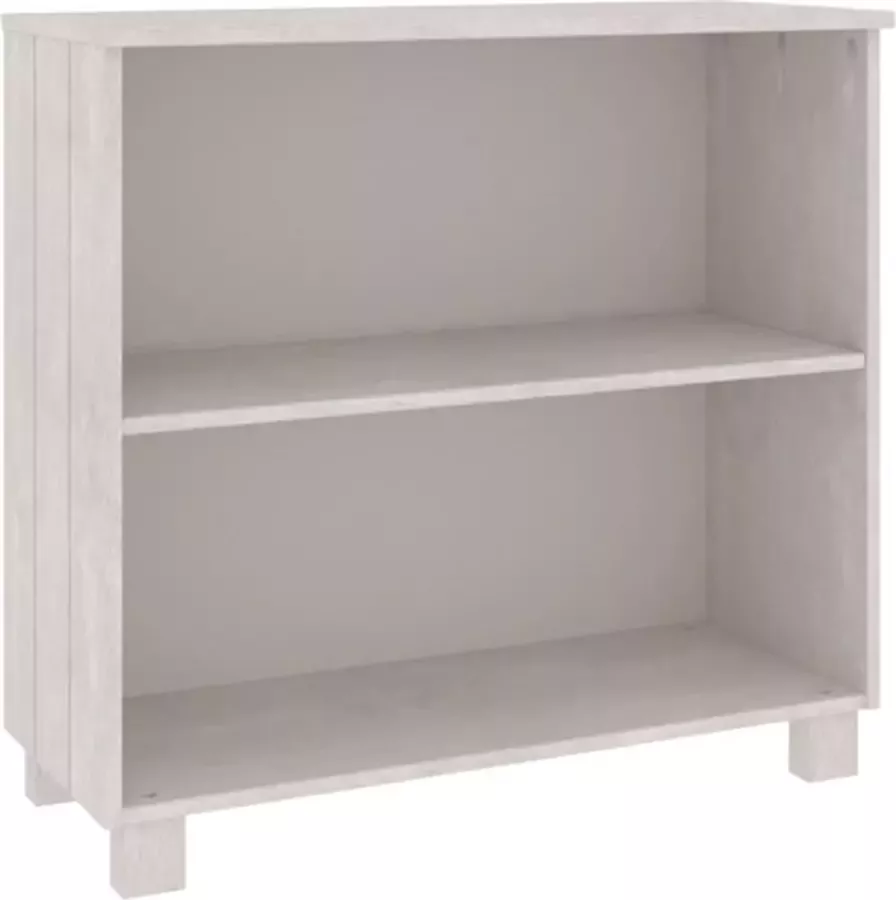 VidaXL -Dressoir-HAMAR-85x35x80-cm-massief-grenenhout-wit - Foto 2