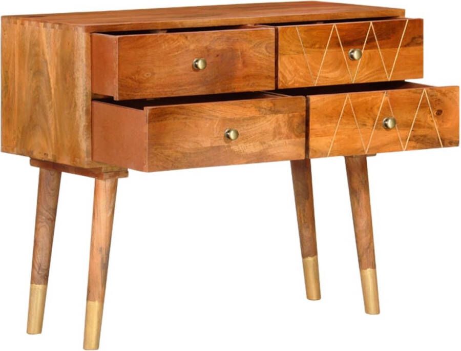 VidaXL -Dressoir-85x40x70-cm-massief-mangohout - Foto 2