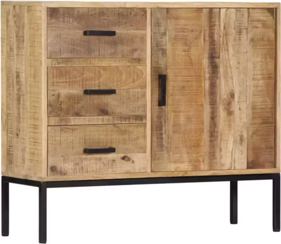 VidaXL -Dressoir-88x30x71-cm-massief-mangohout - Foto 2