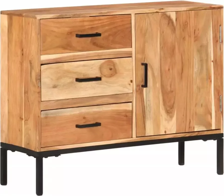 VidaXL -Dressoir-88x30x73-cm-massief-acaciahout