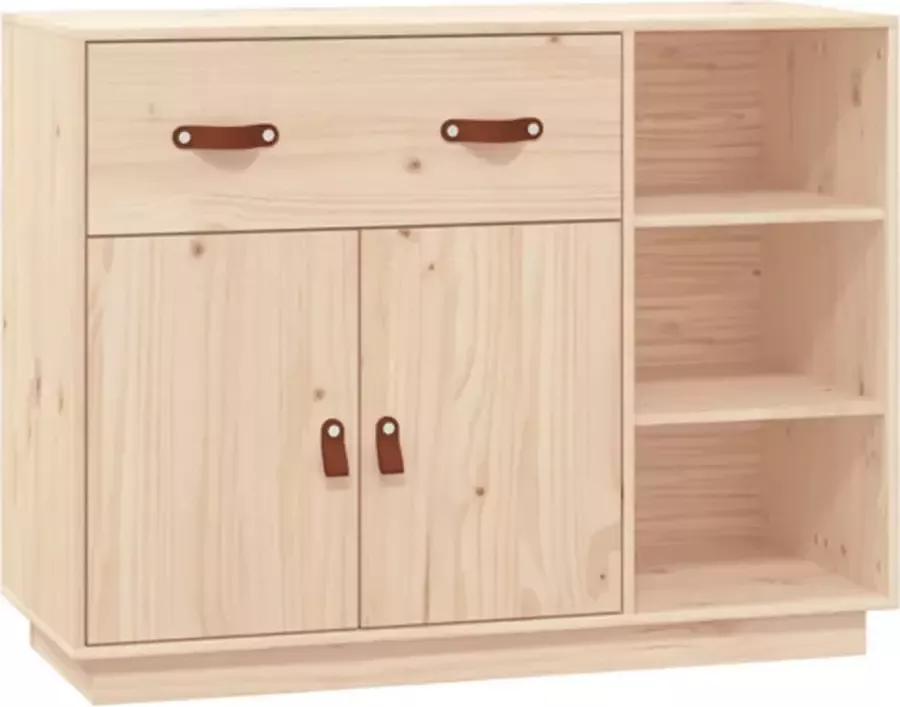 VidaXL -Dressoir-98 5x40x75-cm-massief-grenenhout - Foto 3