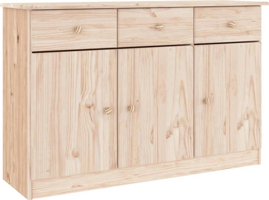 VidaXL -Dressoir-ALTA-112x35x73-cm-massief-grenenhout - Foto 1