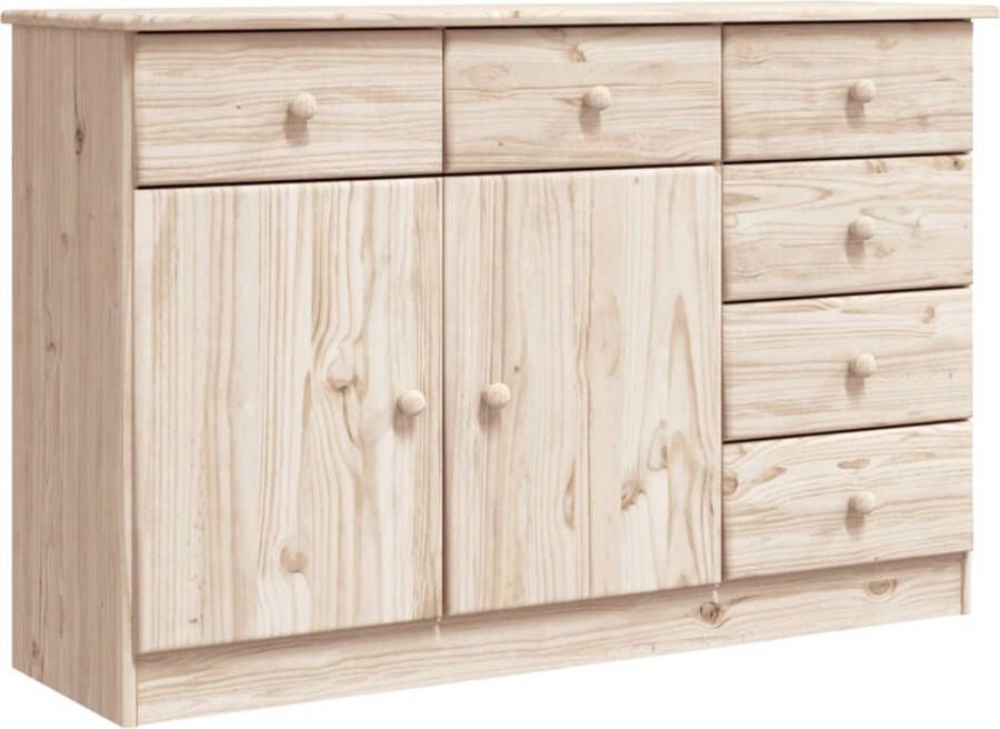 VidaXL -Dressoir-ALTA-112x35x73-cm-massief-grenenhout - Foto 2