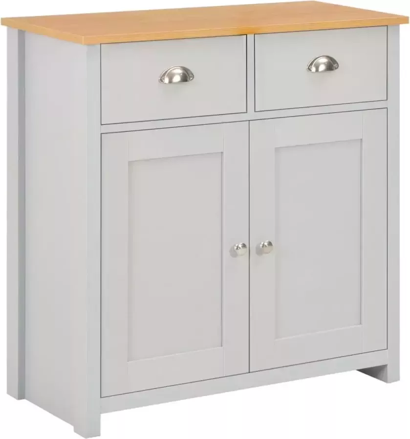 VidaXL Dressoir grijs 79x35x81 cm