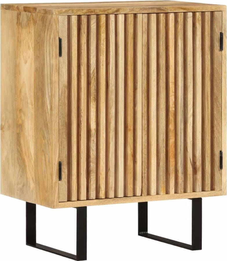 VidaXL Dressoir met 2 deuren 55x35x70 cm massief mangohout