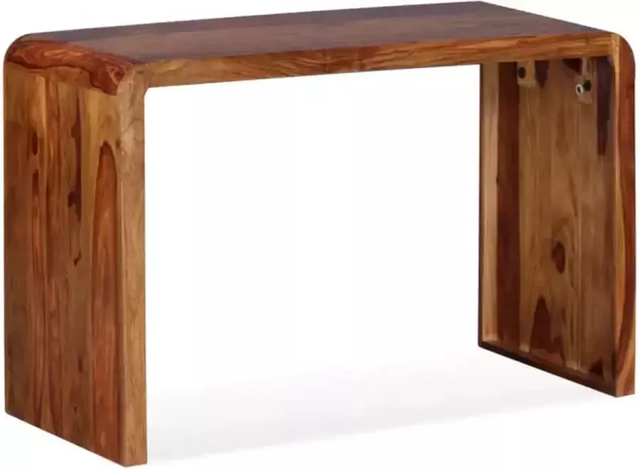 Vida XL vidaXL Dressoir bureau massief sheeshamhout bruin-VXL-244356