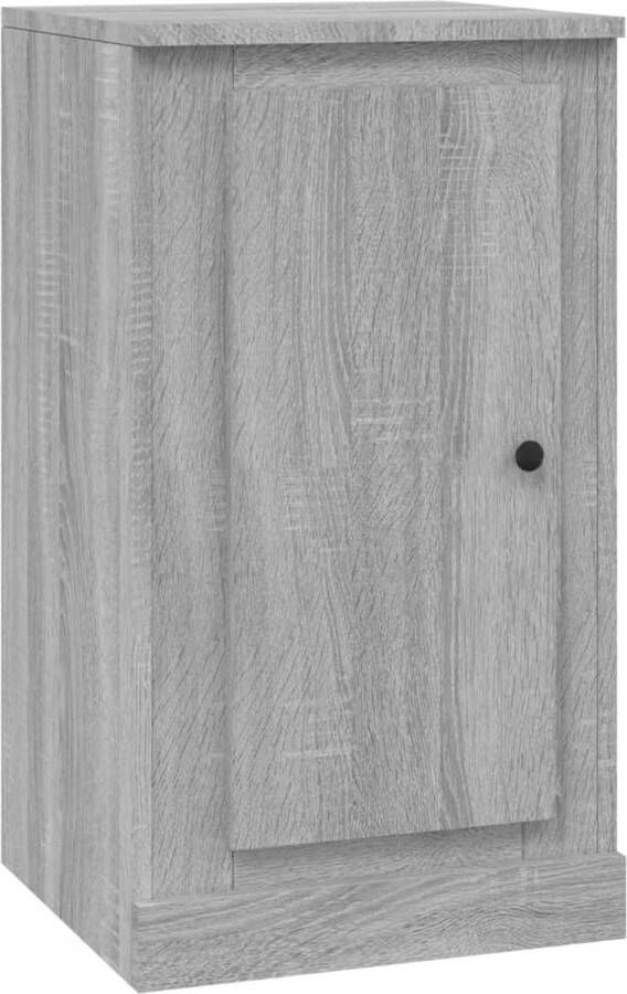 VidaXL -Dressoirs-2-st-37 5x35 5x67 5-cm-bewerkt-hout-grijs-sonoma - Foto 2