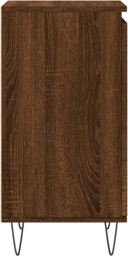 VidaXL -Dressoirs-2-st-40x35x70-cm-bewerkt-hout-bruineikenkleurig - Foto 8