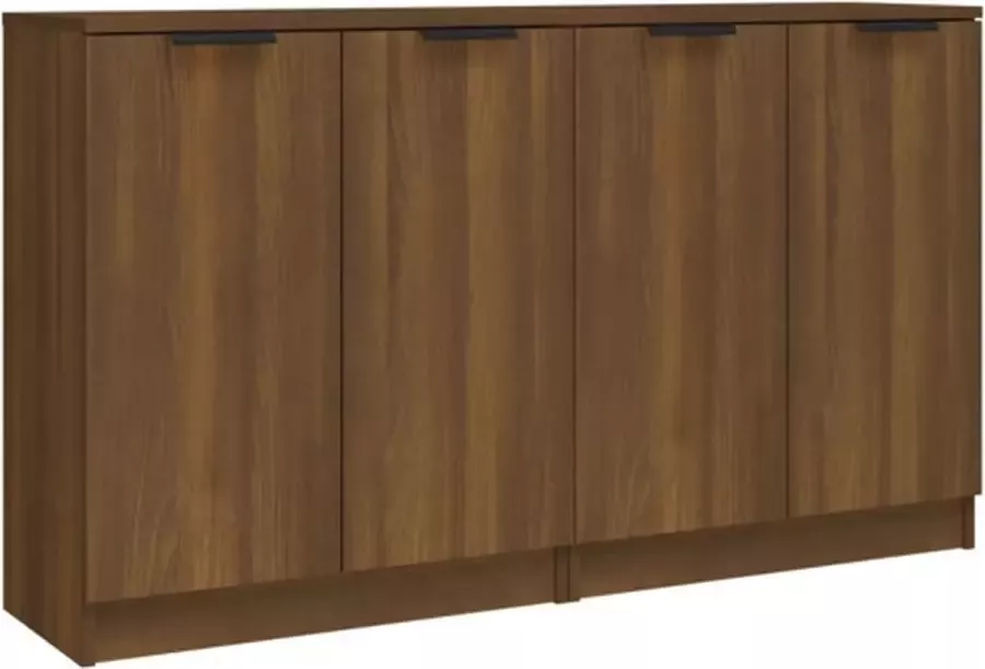 VidaXL -Dressoirs-2-st-60x30x70-cm-bewerkt-hout-bruineikenkleurig - Foto 7