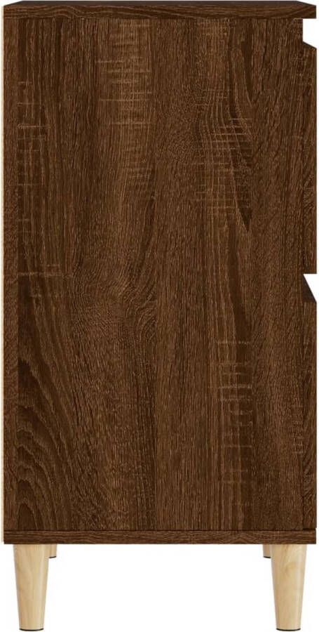 VidaXL -Dressoirs-3-st-60x35x70-cm-bewerkt-hout-bruineikenkleurig - Foto 3