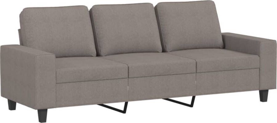 Vida XL Driezitsbank 180 cm stof taupe SKU: 359406 - Foto 3