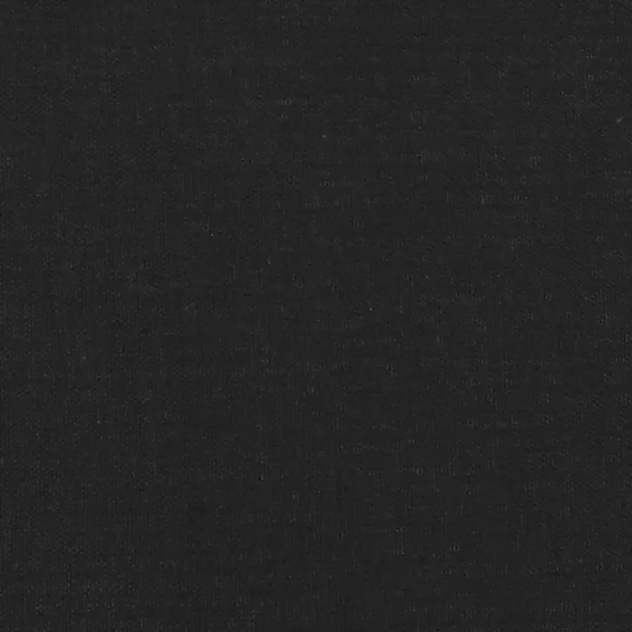 VidaXL Driezitsbank met kussens 210 cm stof zwart