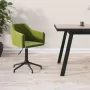 VidaXL Eetkamerstoel draaibaar fluweel lichtgroen - Thumbnail 2