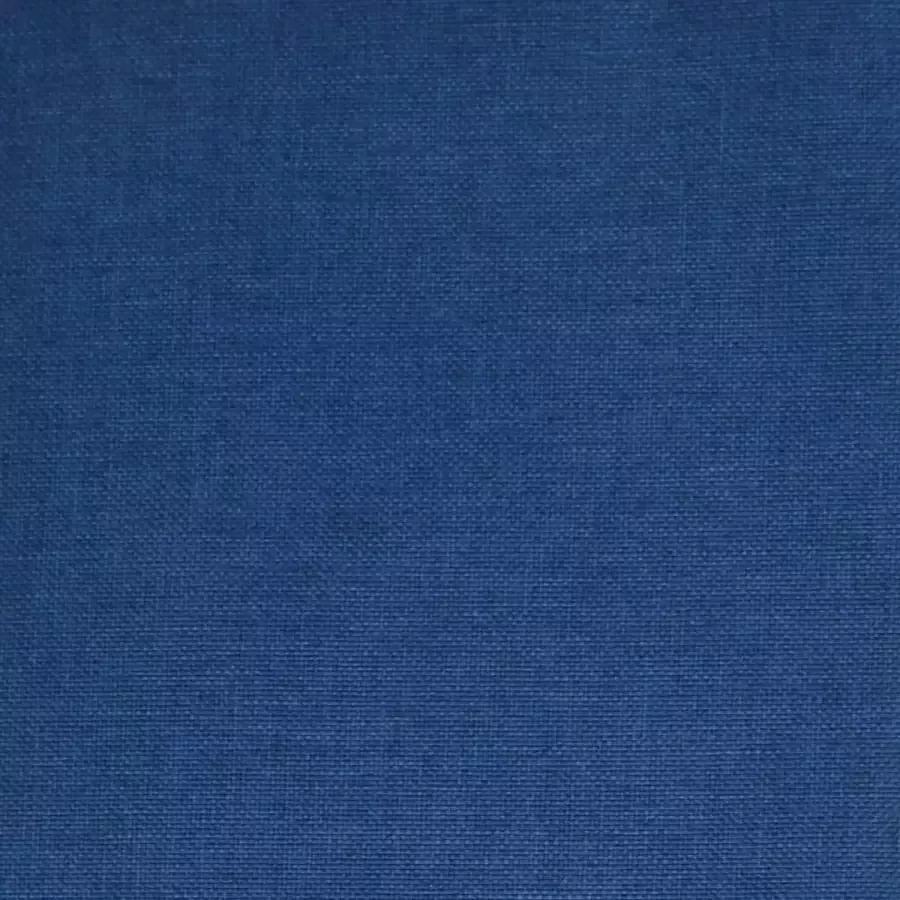 VIDAXL Eetkamerstoel draaibaar stof blauw - Foto 1