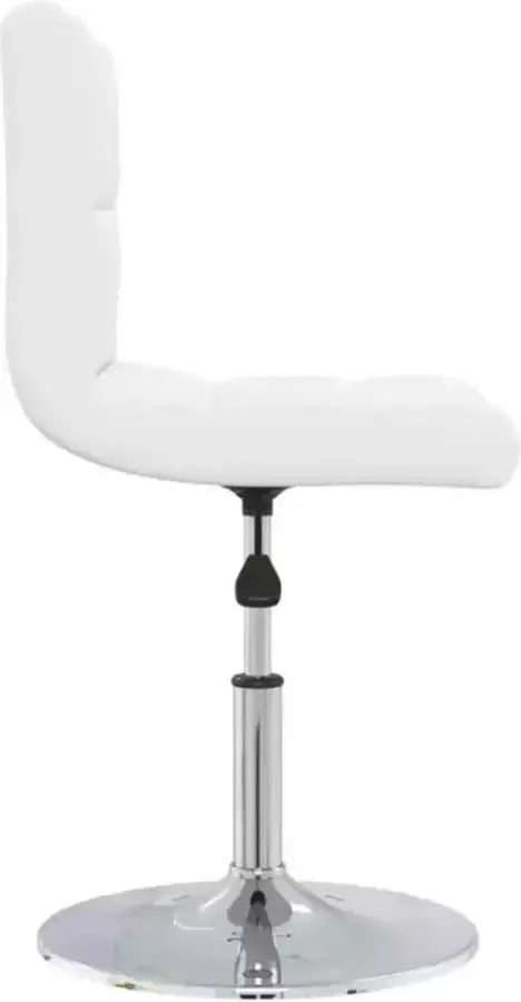 VidaXL -Eetkamerstoelen-2-st-kunstleer-wit - Foto 9