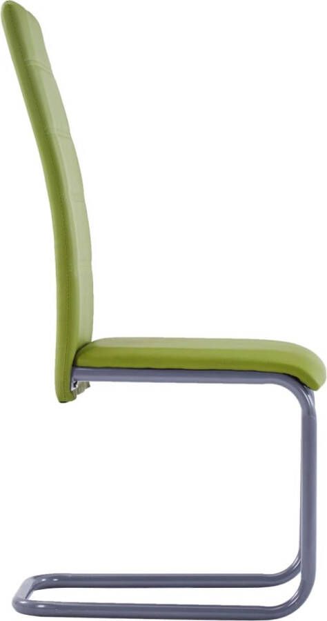 VidaXL -Eetkamerstoelen-6-st-kunstleer-groen - Foto 2