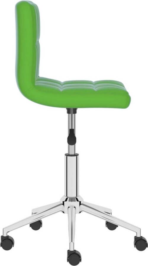 VidaXL -Eetkamerstoelen-2-st-draaibaar-kunstleer-groen - Foto 2