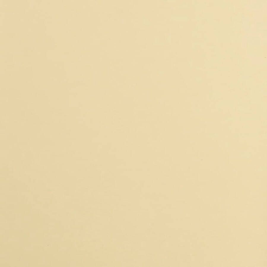 VidaXL Eetkamerstoelen draaibaar 4 st kunstleer crèmekleurig