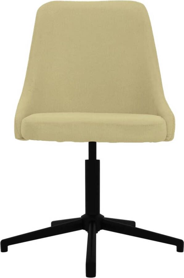 VidaXL -Eetkamerstoelen-draaibaar-6-st-stof-groen