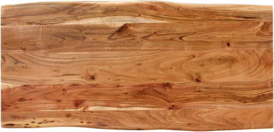 VidaXL -Eettafel-110x50x76-cm-massief-acaciahout - Foto 2