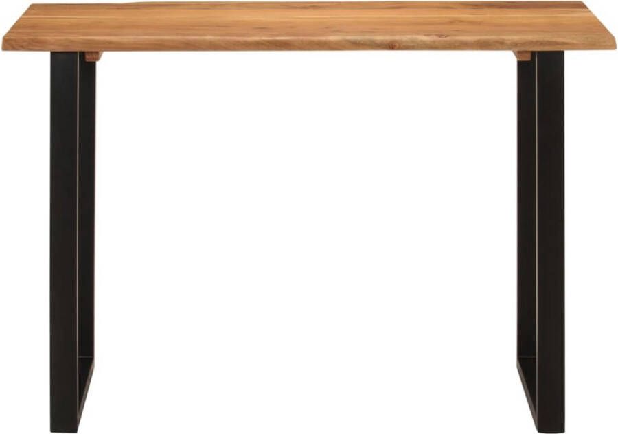 VidaXL -Eettafel-110x50x76-cm-massief-acaciahout - Foto 2