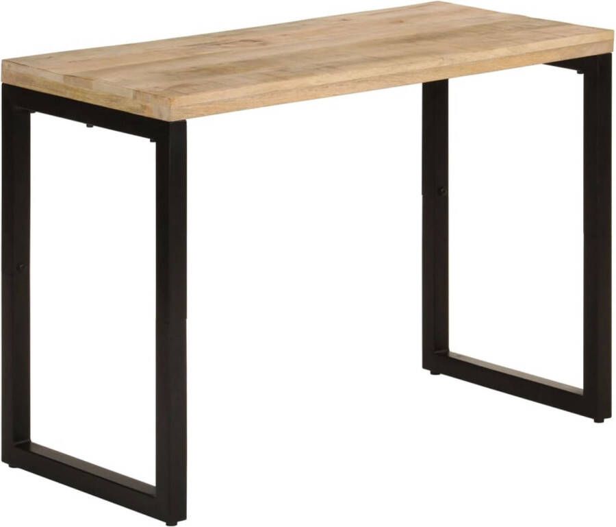 VidaXL -Eettafel-110x50x76-cm-massief-mangohout - Foto 1