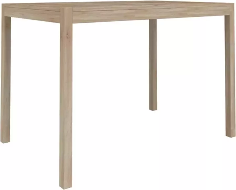 VidaXL -Eettafel-110x70x75-cm-massief-acaciahout - Foto 3