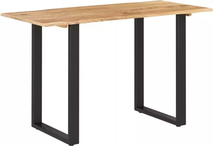 VidaXL Eettafel 118x58x76 cm massief acaciahout