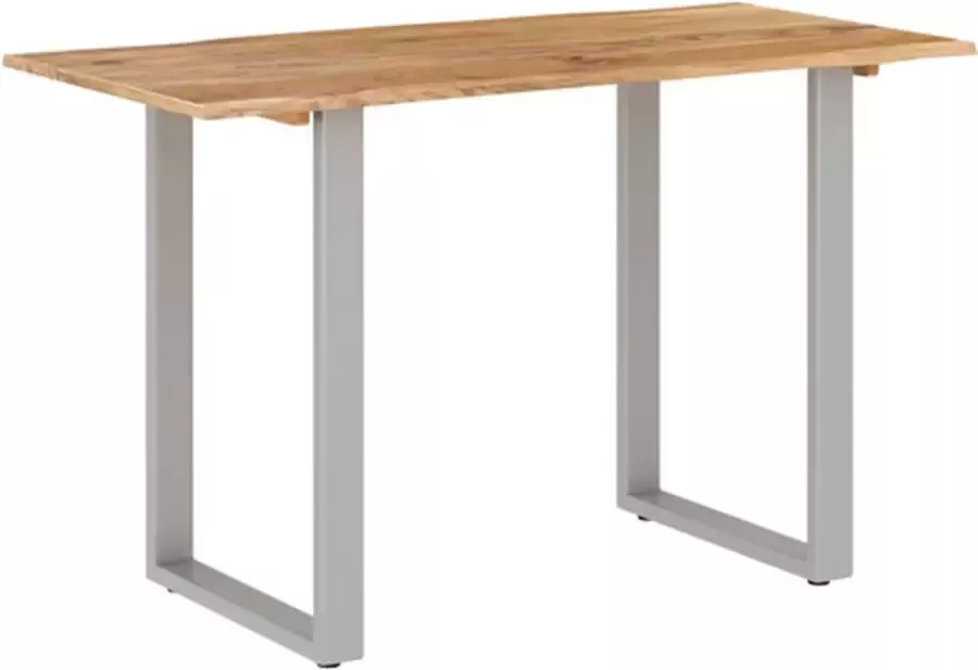 VIDAXL Eettafel 118x58x76 cm massief acaciahout - Foto 2