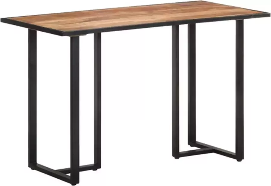 VidaXL -Eettafel-120-cm-ruw-mangohout - Foto 3