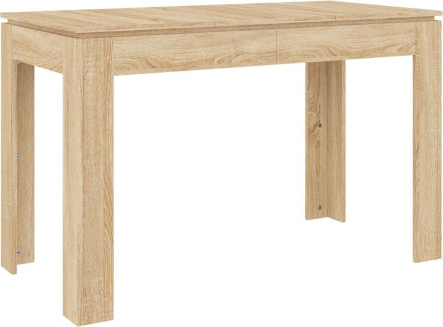 VidaXL -Eettafel-120x60x76-cm-bewerkt-hout-sonoma-eikenkleurig - Foto 5