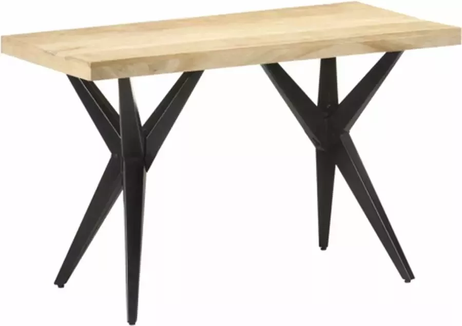 VidaXL -Eettafel-120x60x76-cm-massief-mangohout - Foto 2