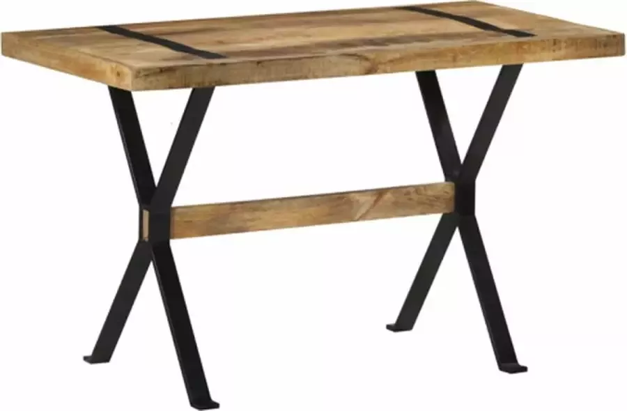 VidaXL -Eettafel-120x60x76-cm-ruw-mangohout - Foto 3