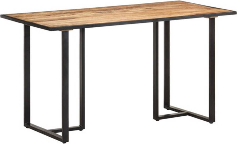 VidaXL -Eettafel-140-cm-ruw-mangohout - Foto 3