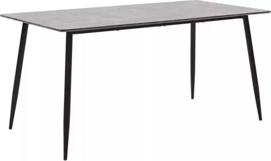 VidaXL -Eettafel-140x70x75-cm-MDF-grijs - Foto 2