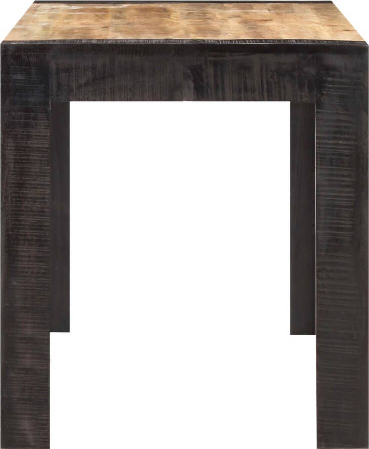 VidaXL -Eettafel-140x70x76-cm-massief-ruw-mangohout