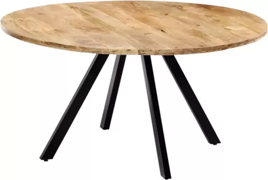 VidaXL Eettafel 150x73 cm massief mangohout - Foto 2