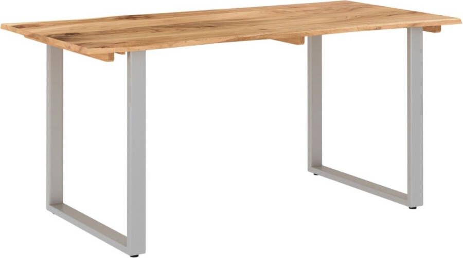 Vida XL Eettafel 154x80x76 cm massief acaciahout SKU: V286477 - Foto 2