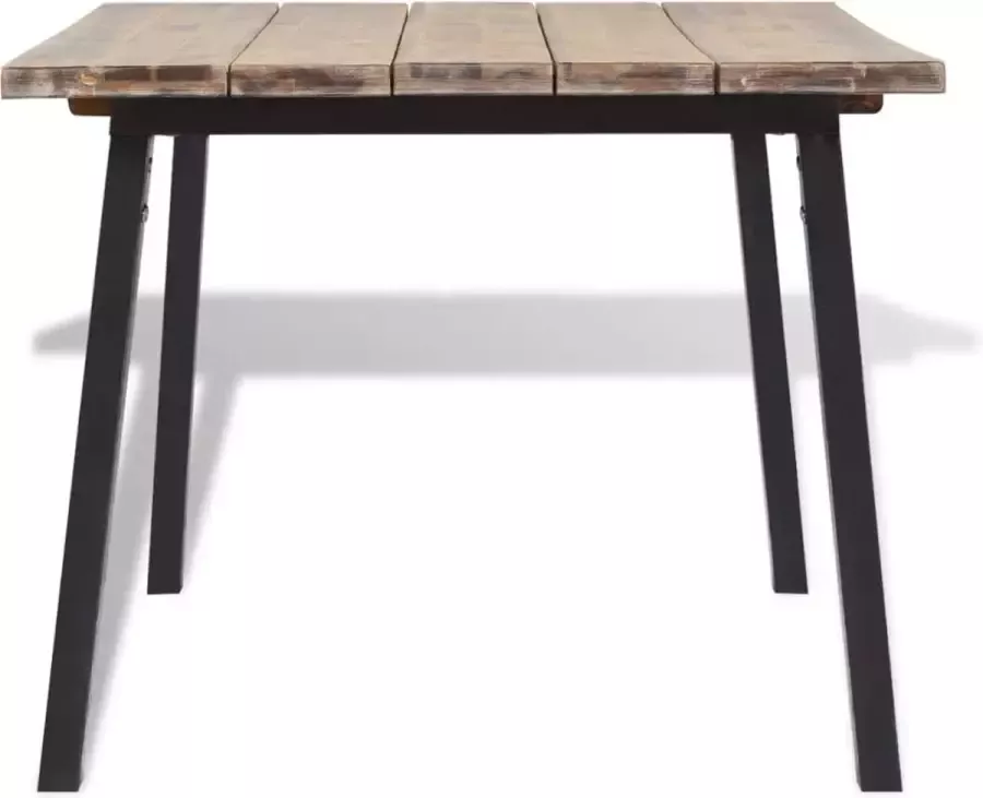 VidaXL -Eettafel-170x90-cm-massief-acaciahout - Foto 2