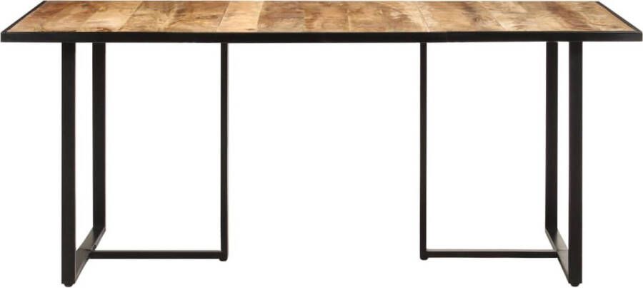 VidaXL -Eettafel-180-cm-ruw-mangohout - Foto 3