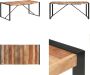 VidaXL Eettafel 180x90x75 cm massief hout met sheesham afwerking Eettafel Eettafels Eetkamertafel Eetkamertafels - Thumbnail 3