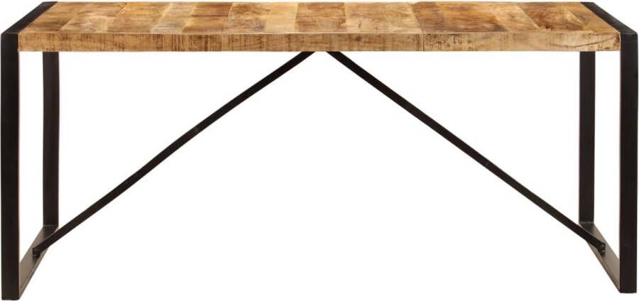 VidaXL -Eettafel-180x90x75-cm-massief-mangohout - Foto 3